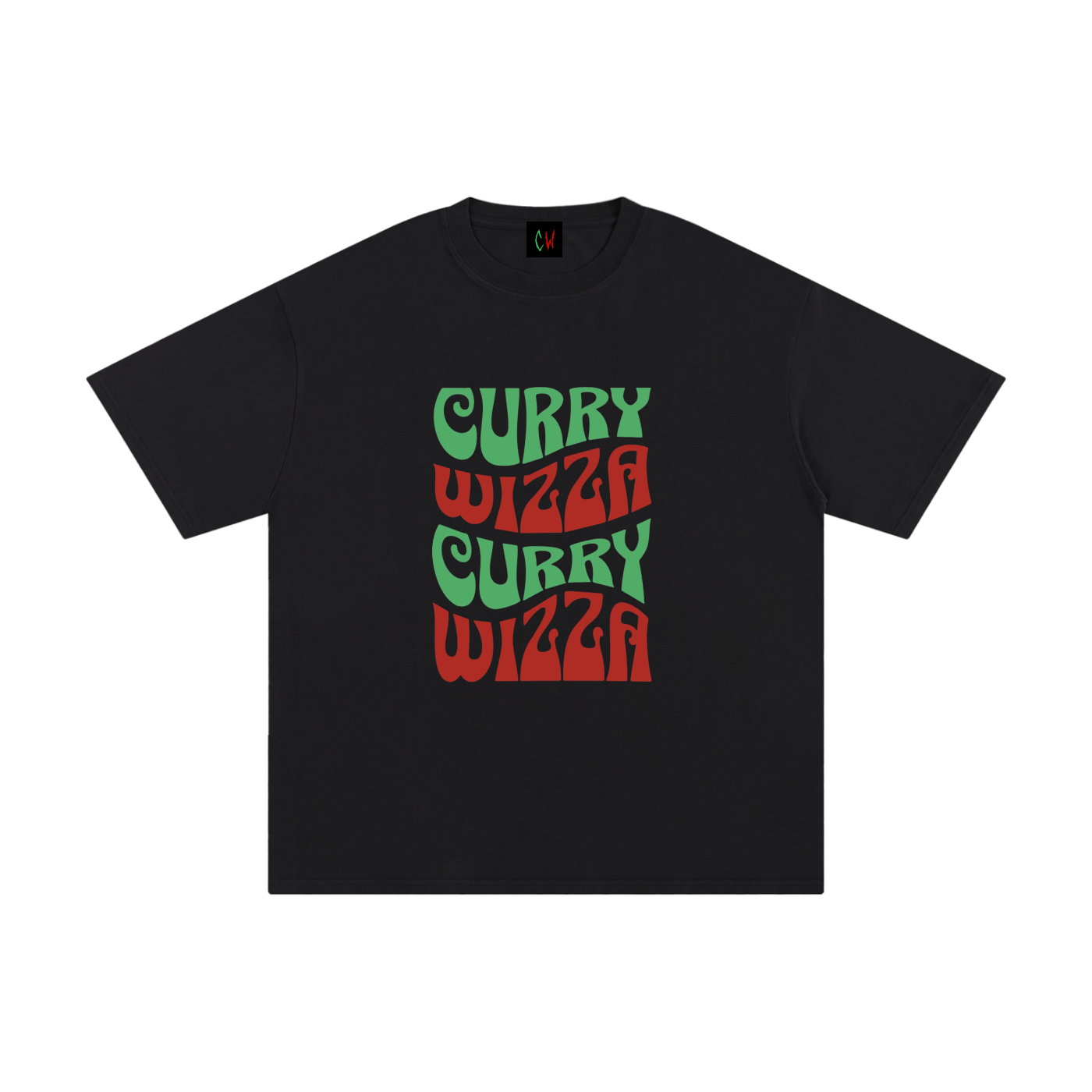 CURRY WIZZA - Unisex Pure Cotton T-Shirt