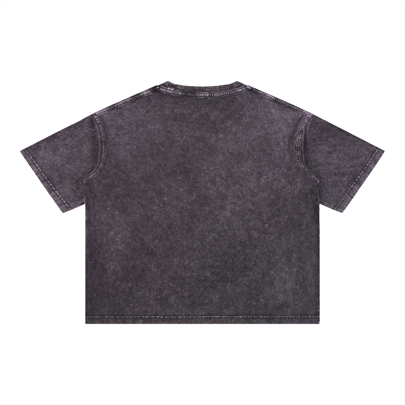 CURRY WIZZA - Mineral Wash Boxy Cotton T-Shirt