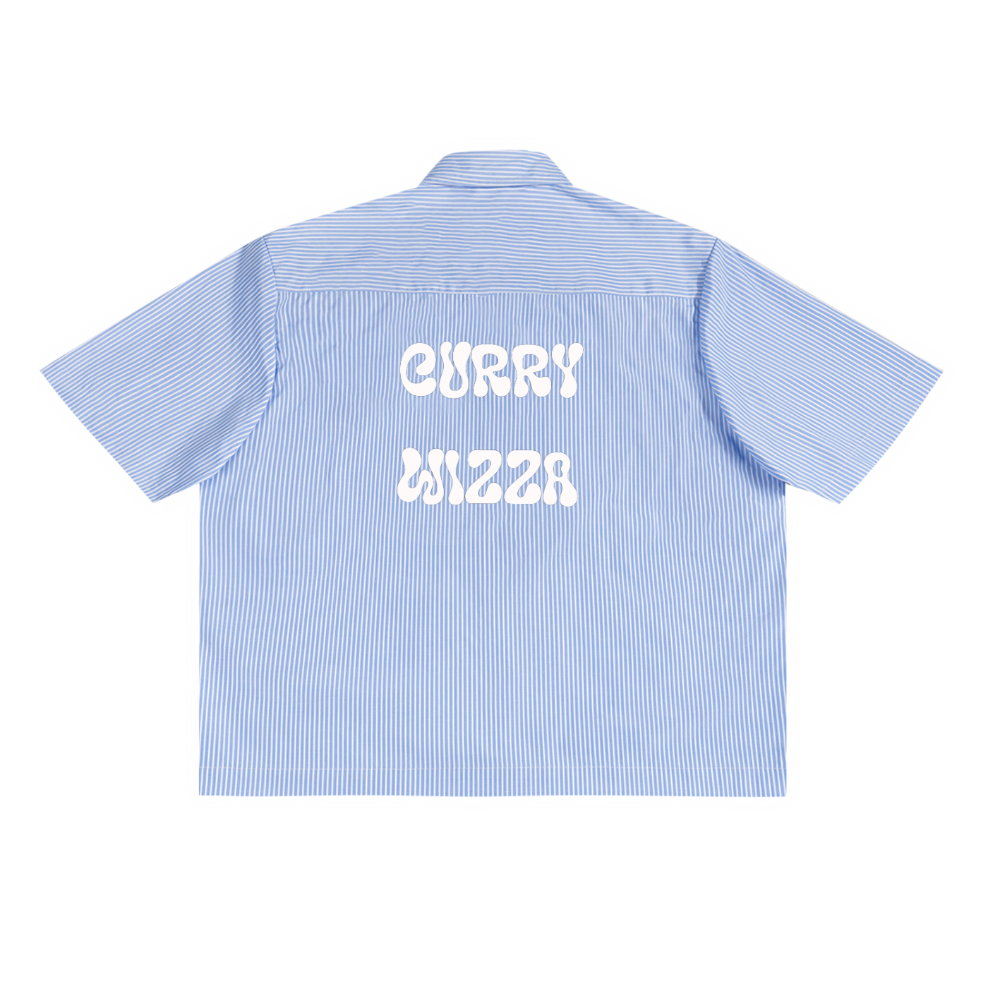 CW - Oversized Vertical Stripe Boxy Shirt