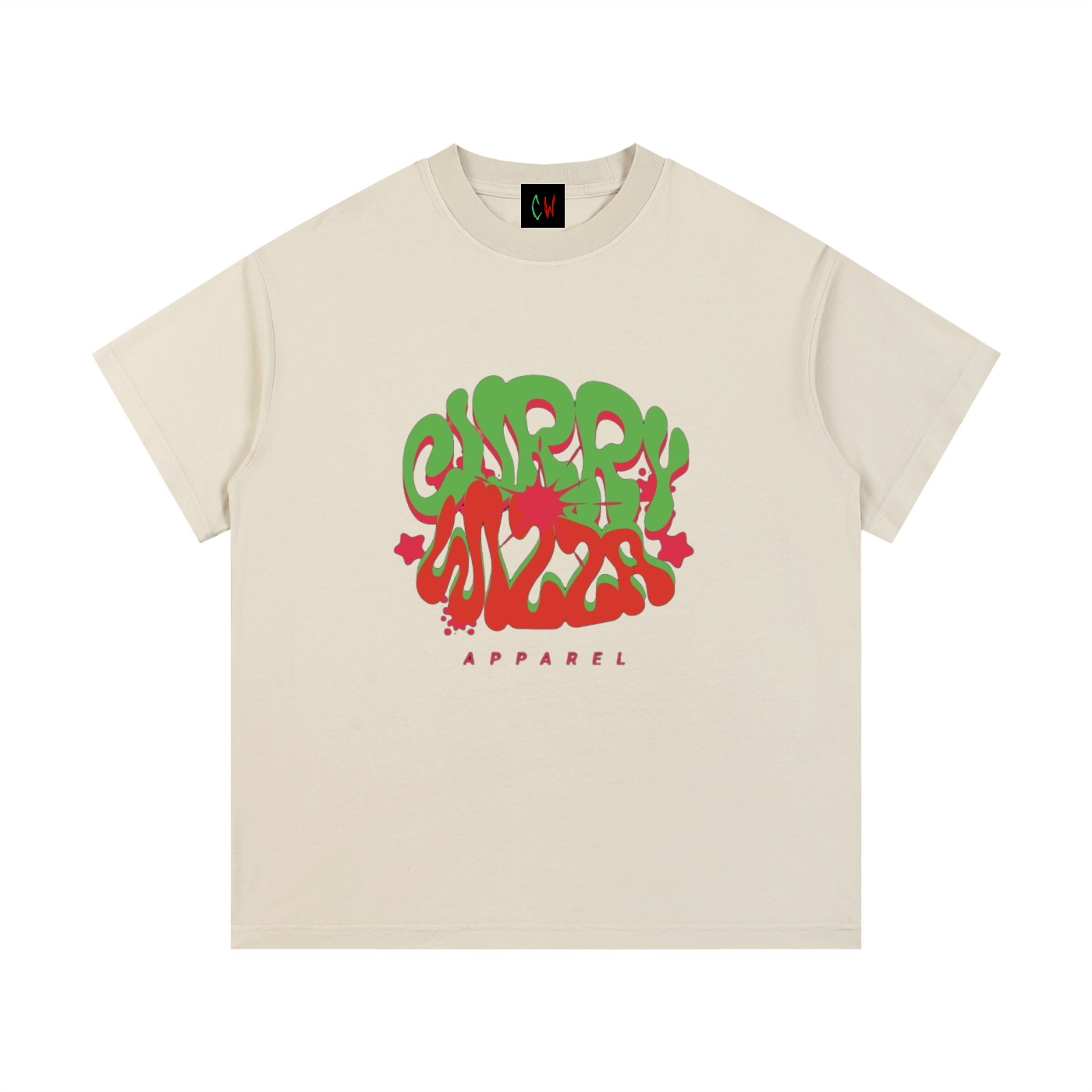 CURRY WIZZA - Vintage Wash Cotton T-Shirt