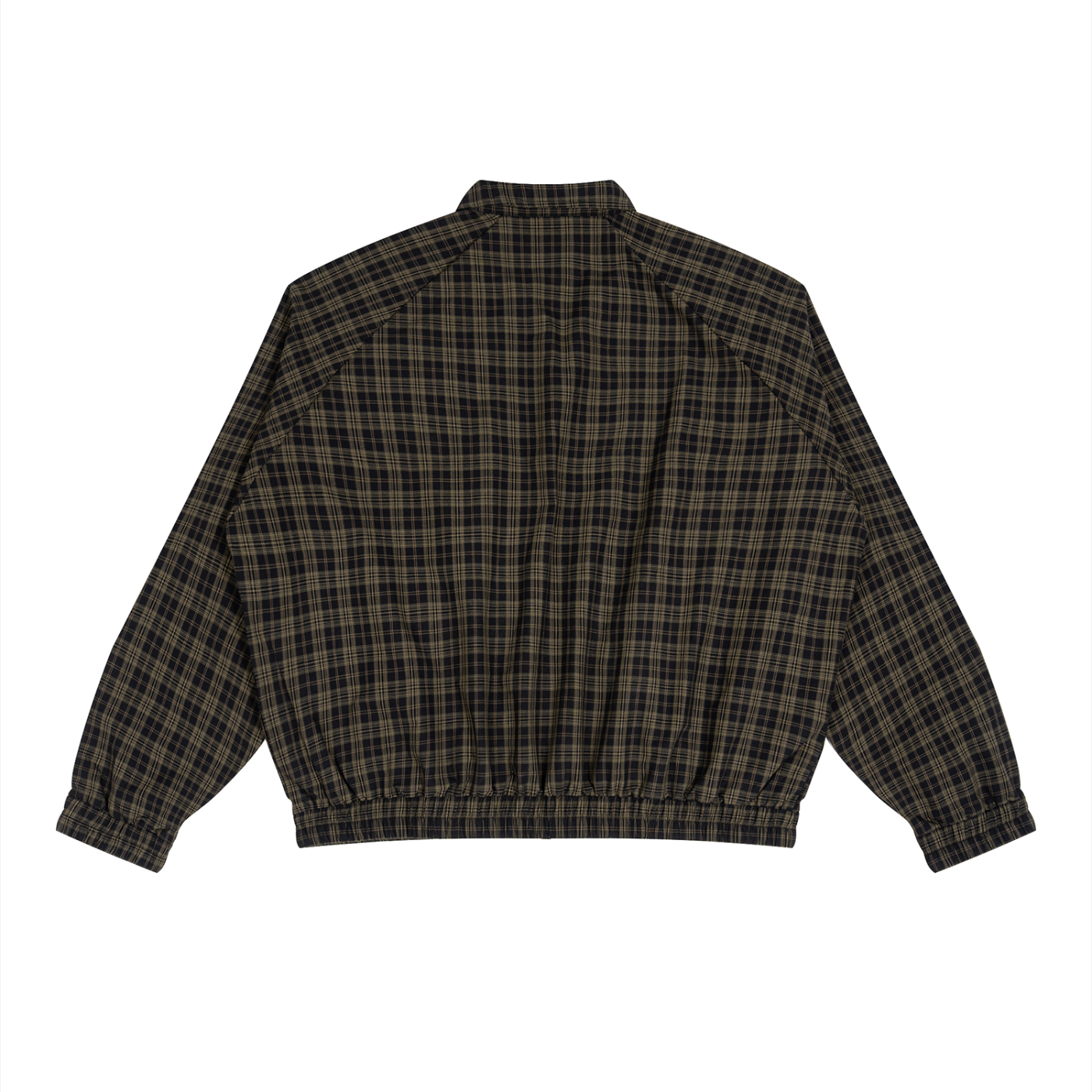 CW - Unisex Plaid Full-Zip Track Jacket