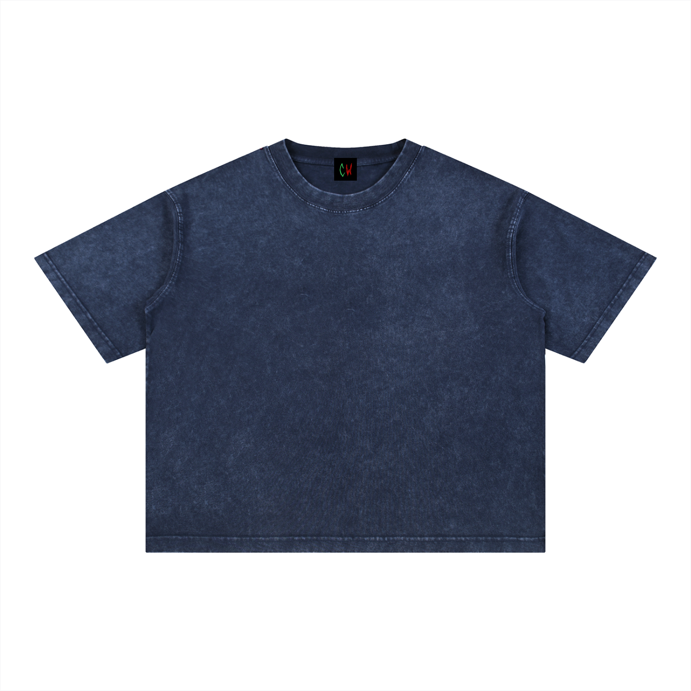 CW - Mineral Wash Boxy Cotton T-Shirt