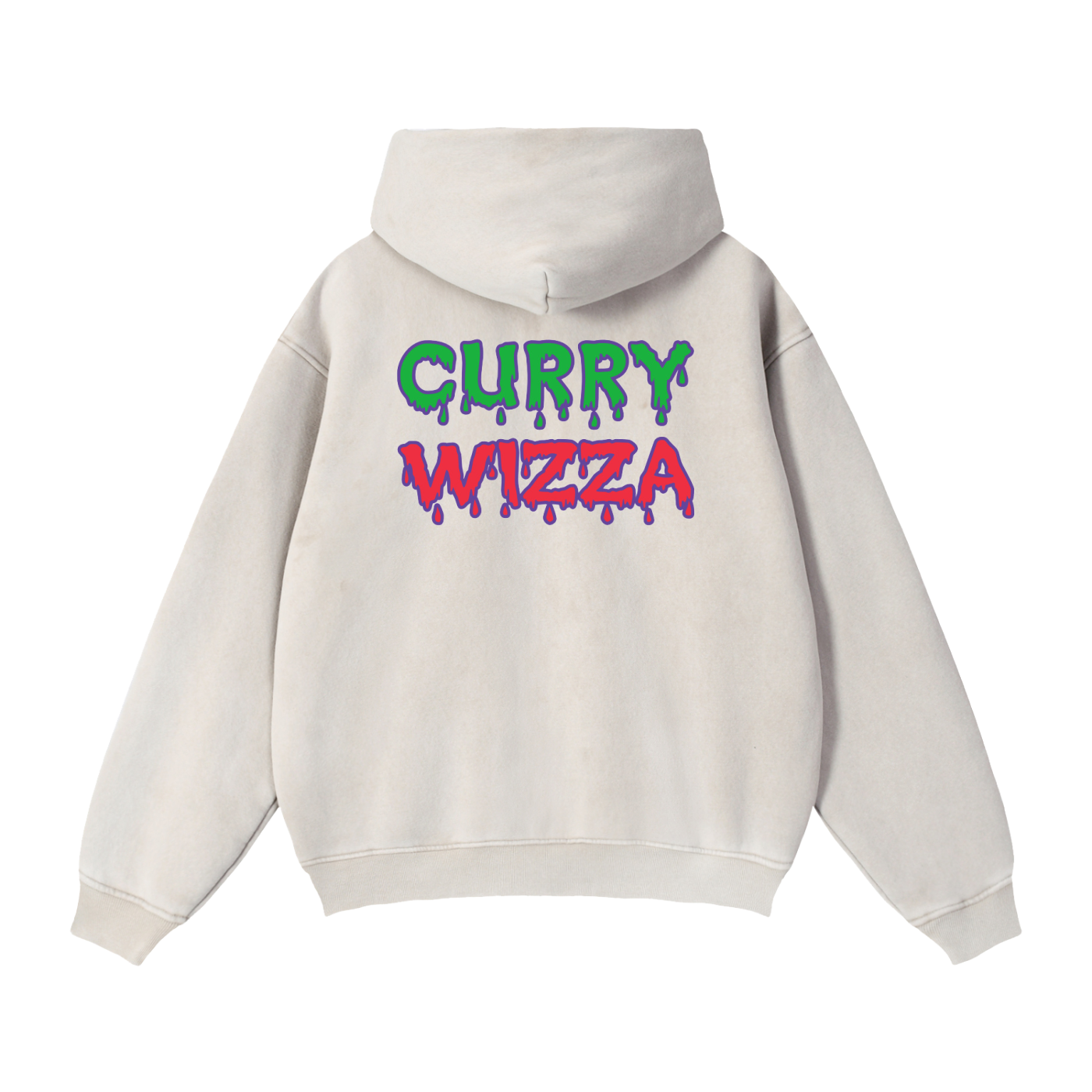 CW - Zip-Through Boxy Fleece Hoodie