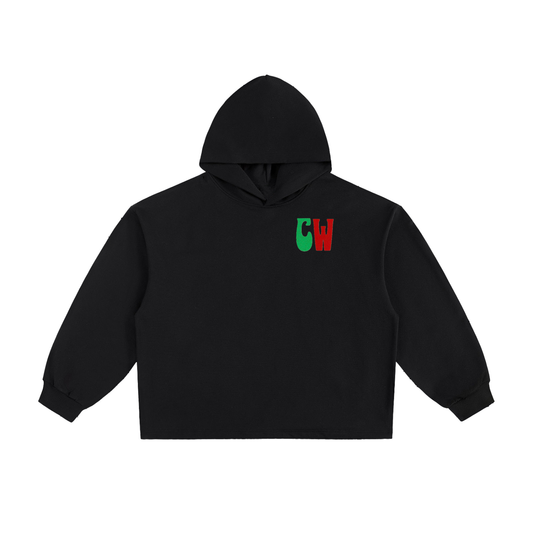 CW - Essential Heavyweight Oversized Drawstring Hem Hoodie