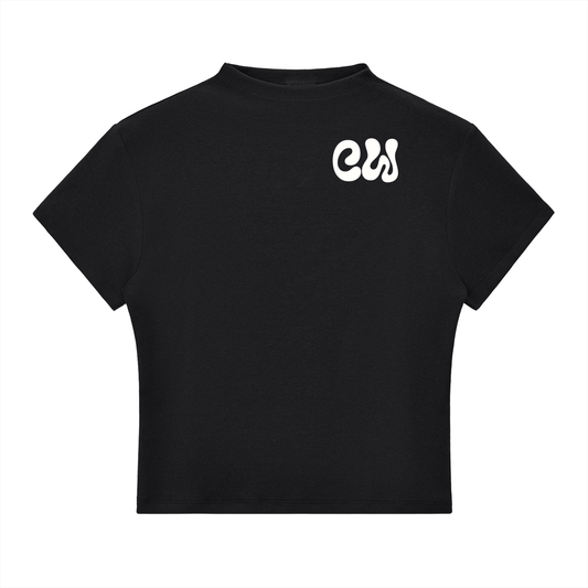 CW for HER - Essential Slim Fit Mock Neck T-Shirt