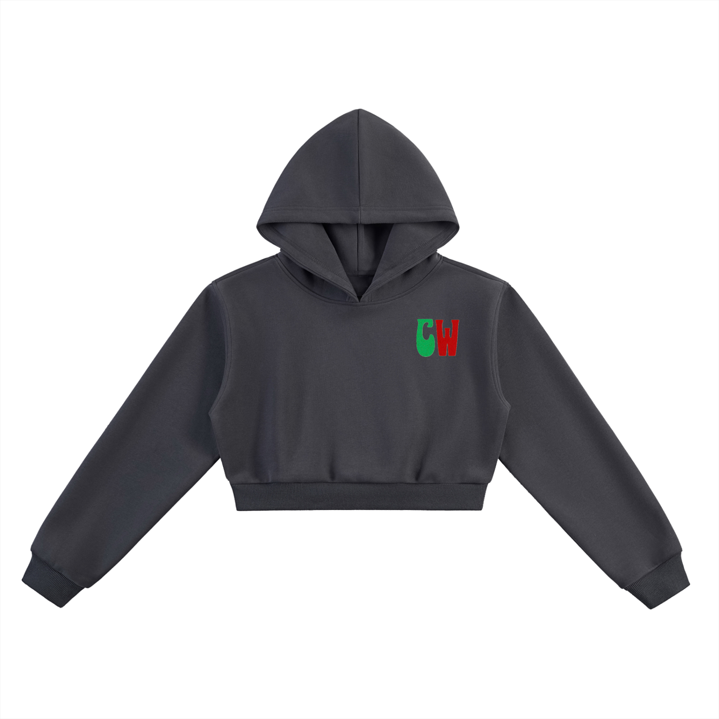CW for HER - Essential Cropped Hoodie