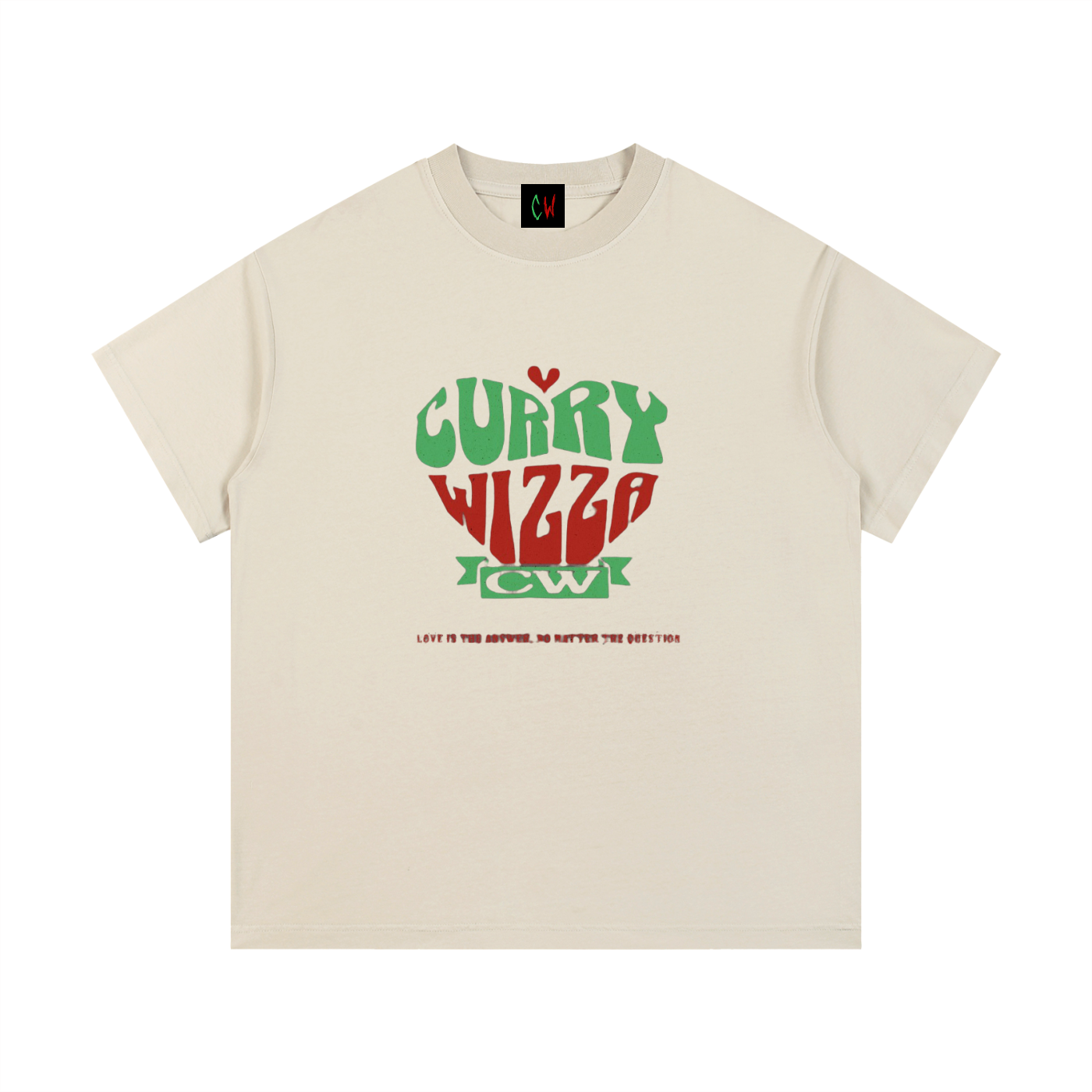 CURRY WIZZA - Vintage Wash Cotton T-Shirt