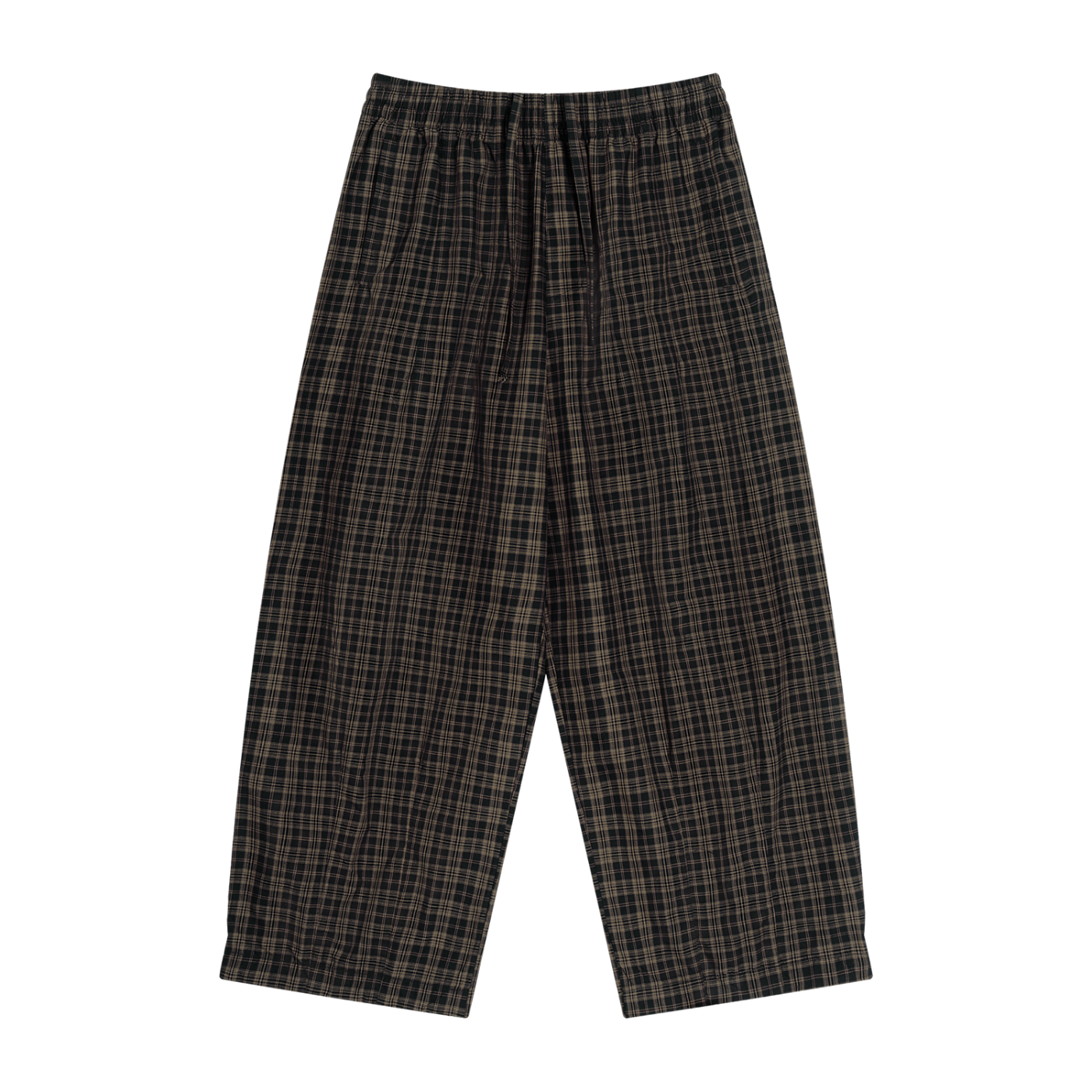 CW - Unisex Plaid Wide Leg Pants