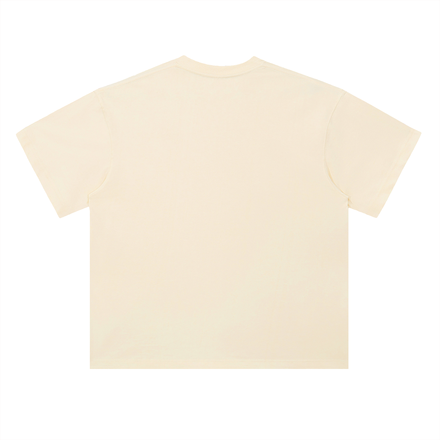 CURRY WIZZA -Heavyweight Drop Shoulder Cotton T-Shirt