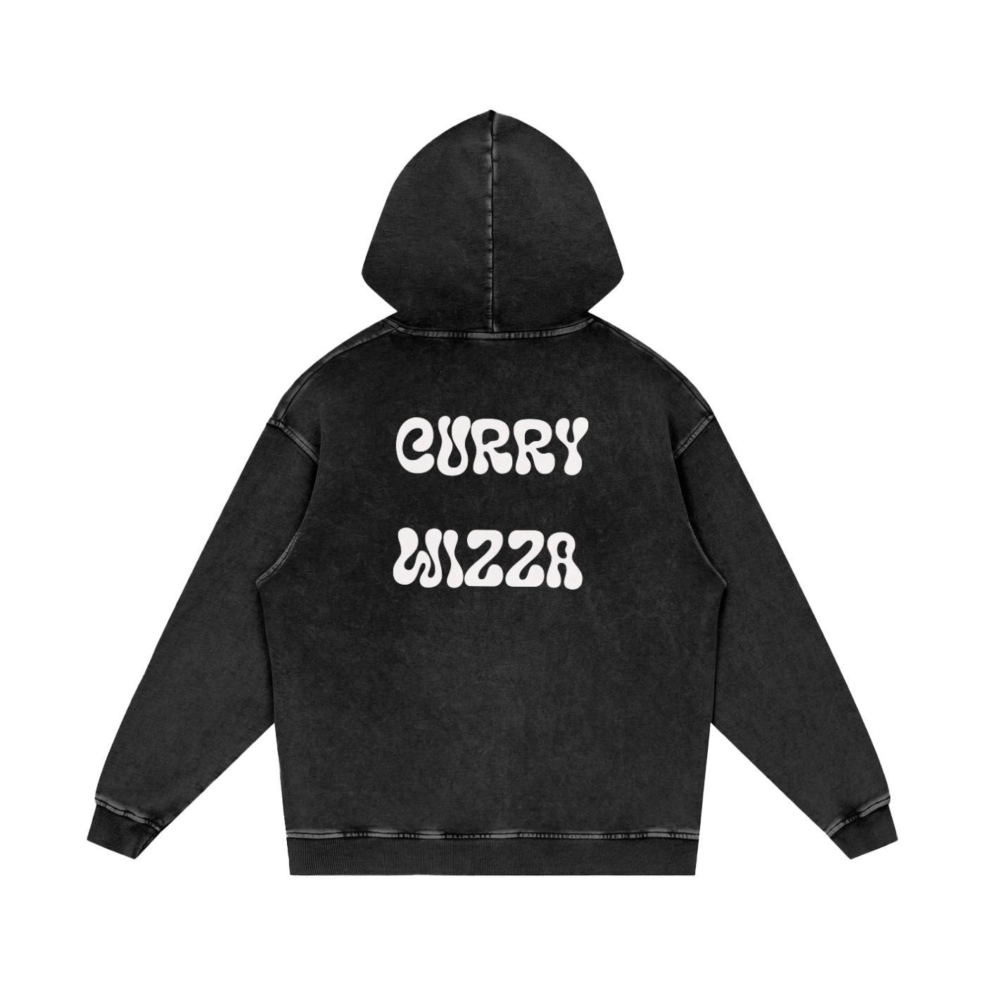 CW - Snow Washed Loose Cotton Hoodie
