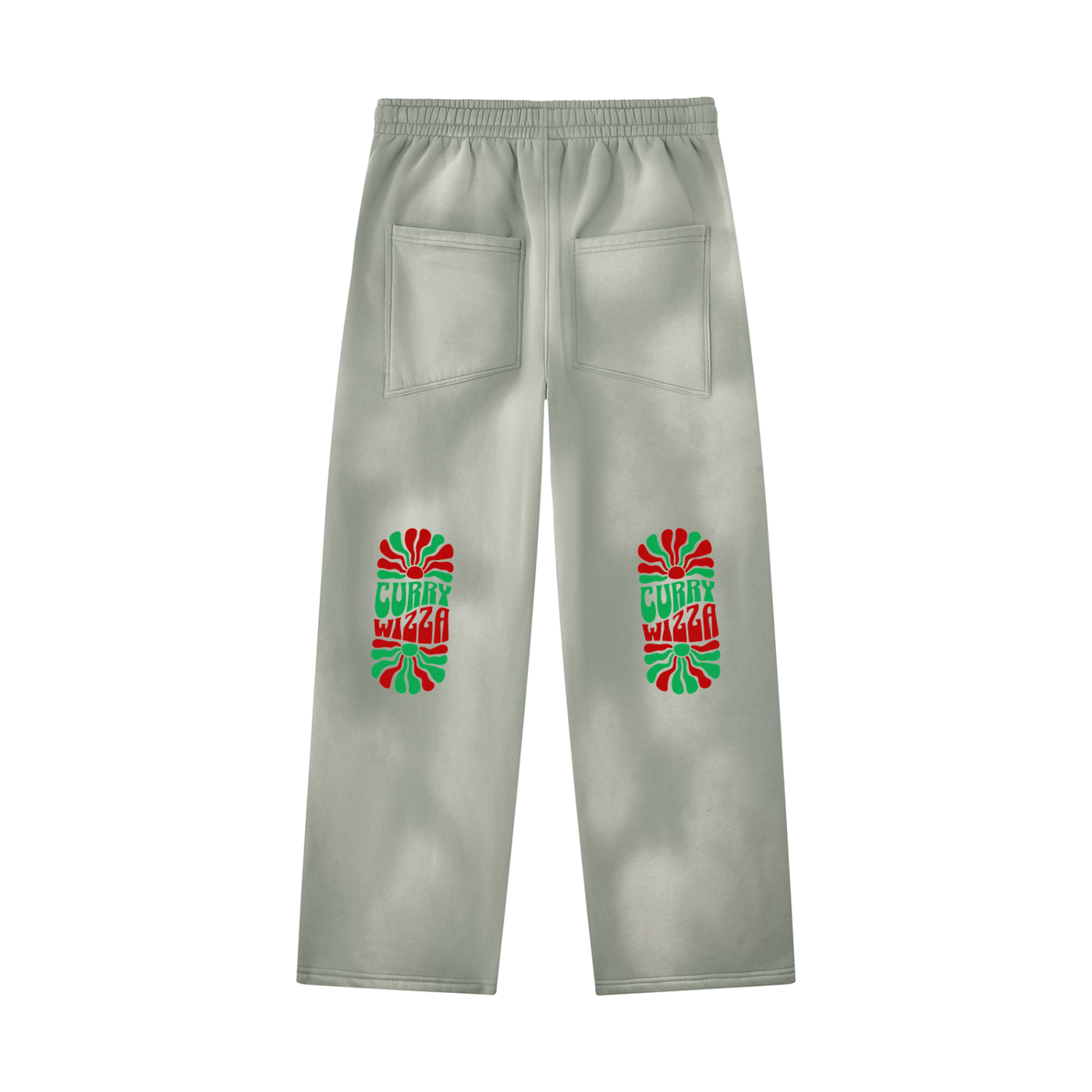 CW - Unisex Sunfade Wide Leg Fleece Sweatpants