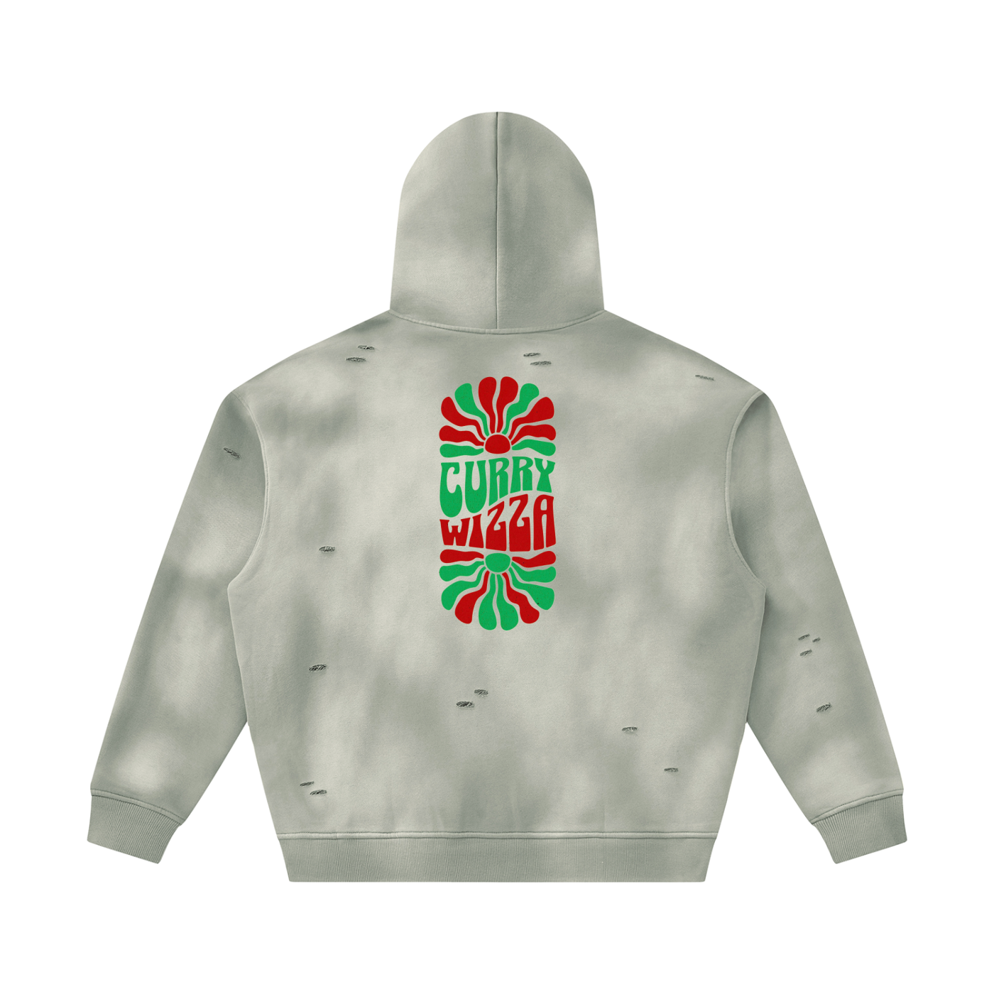 CW - Unisex Sunfade Frayed Fleece Hoodie