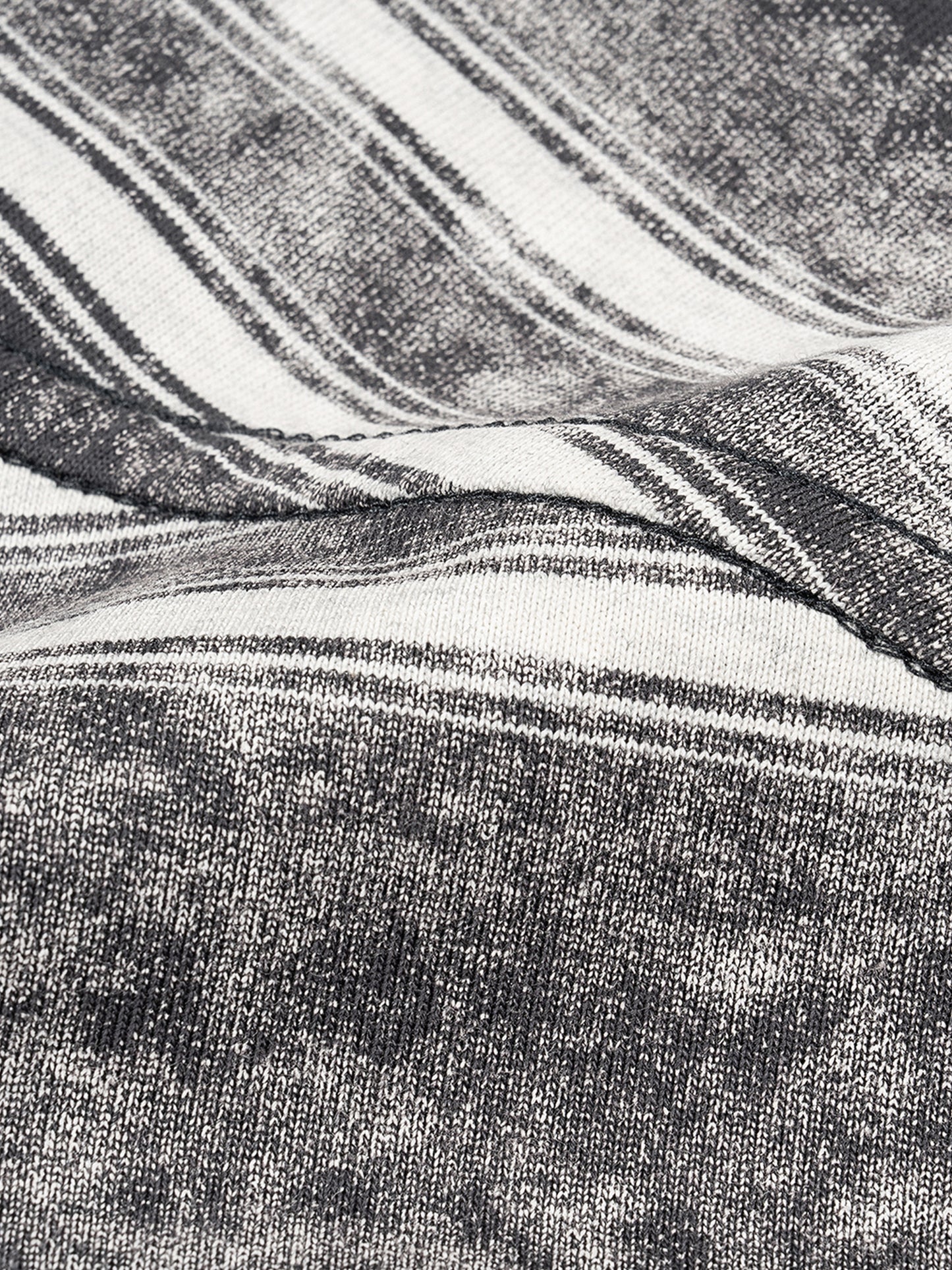 CW - Snow Washed Striped Boxy T-Shirt