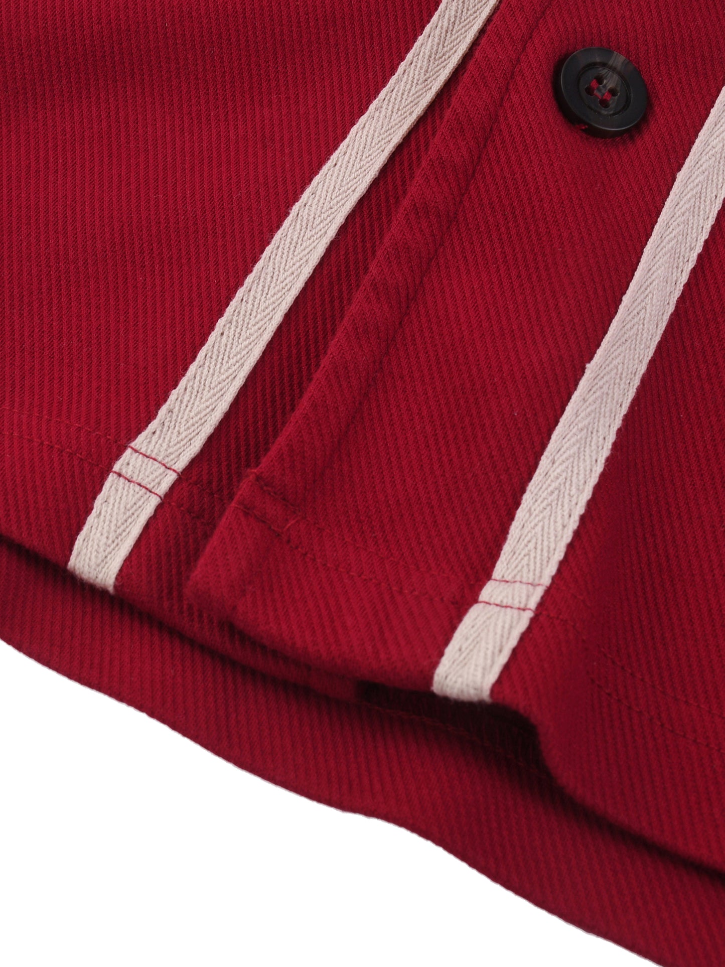 CW - Contrast Piped Button-Up Jersey