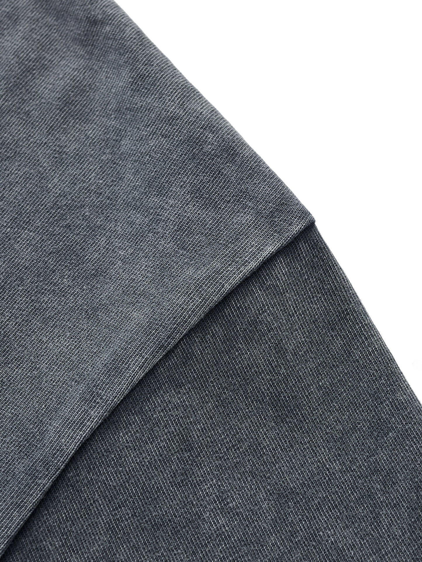 CURRY WIZZA - Snow Wash Raw-Hem Boxy T-shirt