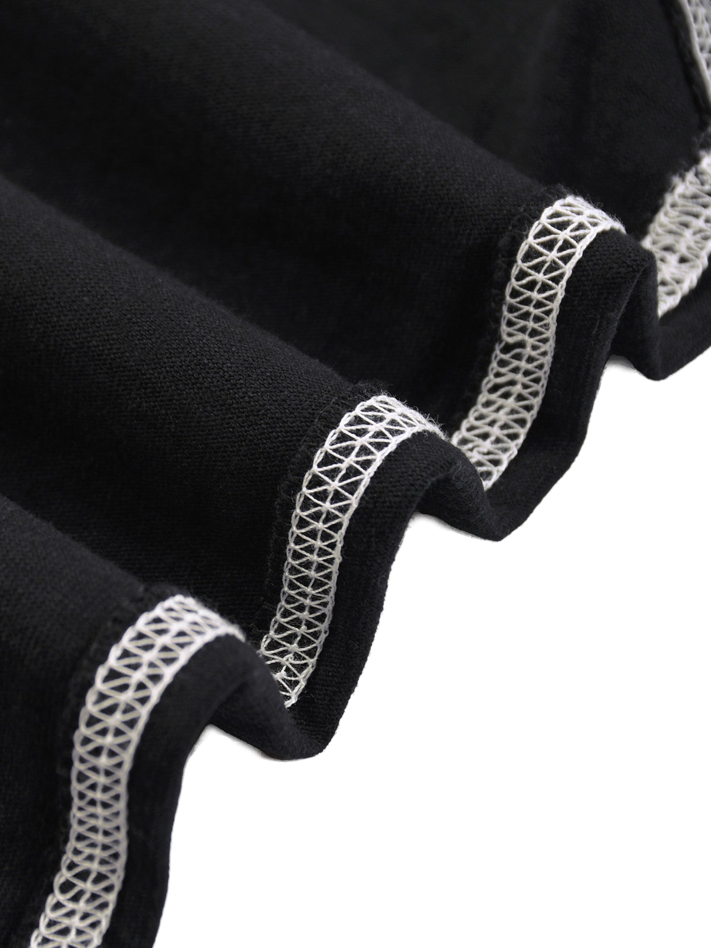 CW - Contrast-Stitched Cotton T-Shirt